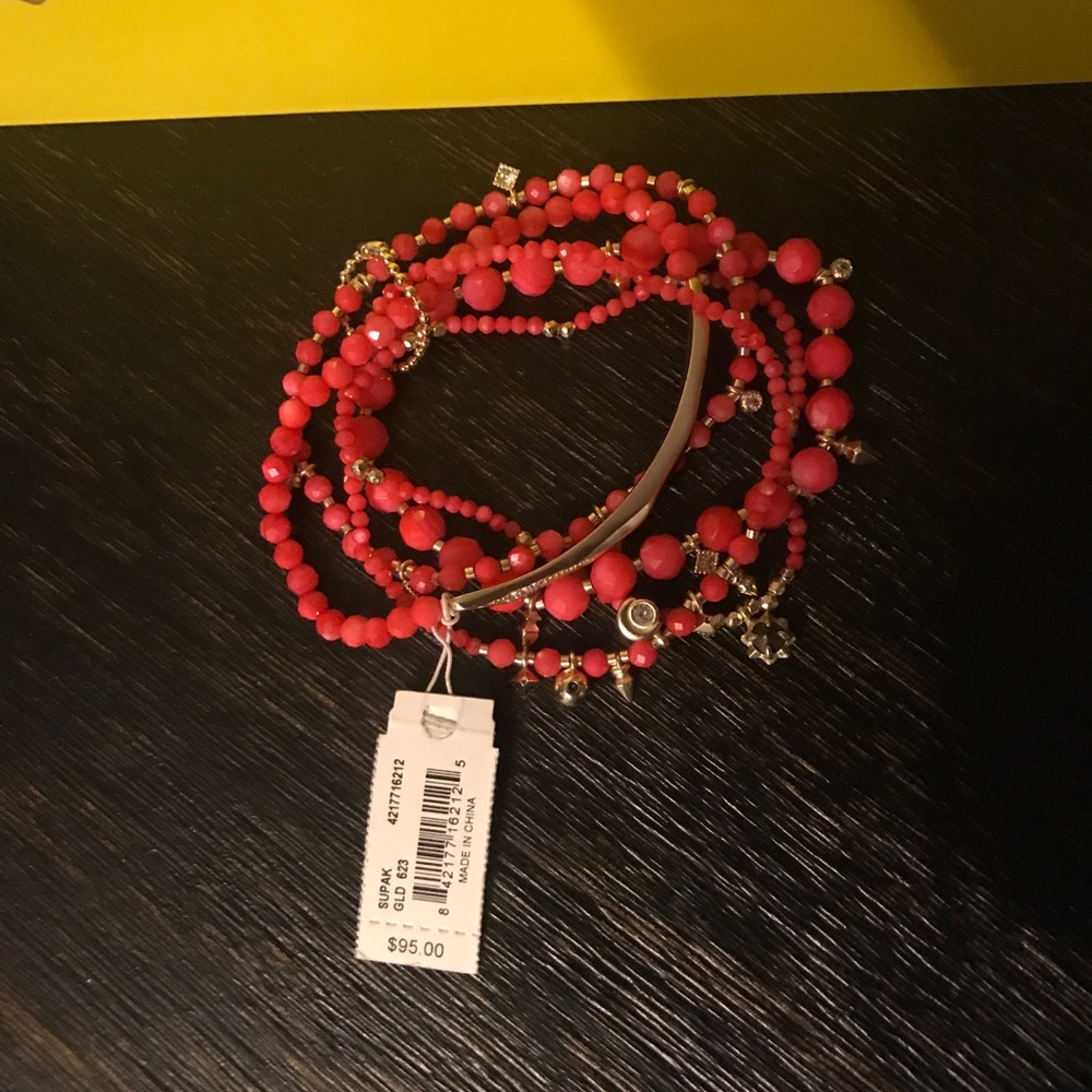 Kendra Scott Red Mother of Pearl supak bracelet - Picture 4 of 4